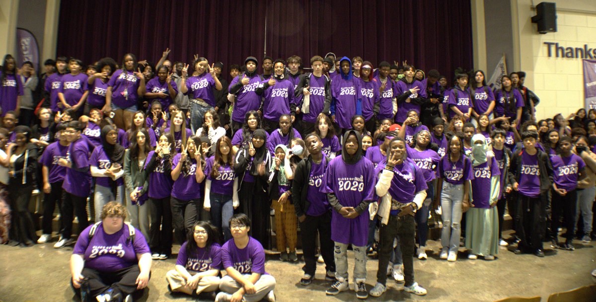 The journey begins! Proud to introduce the Viking Class of 2029 — a group full of promise, potential, and heart. 
Proudly sponsored by Vice Principal Ms. Marina Lopez