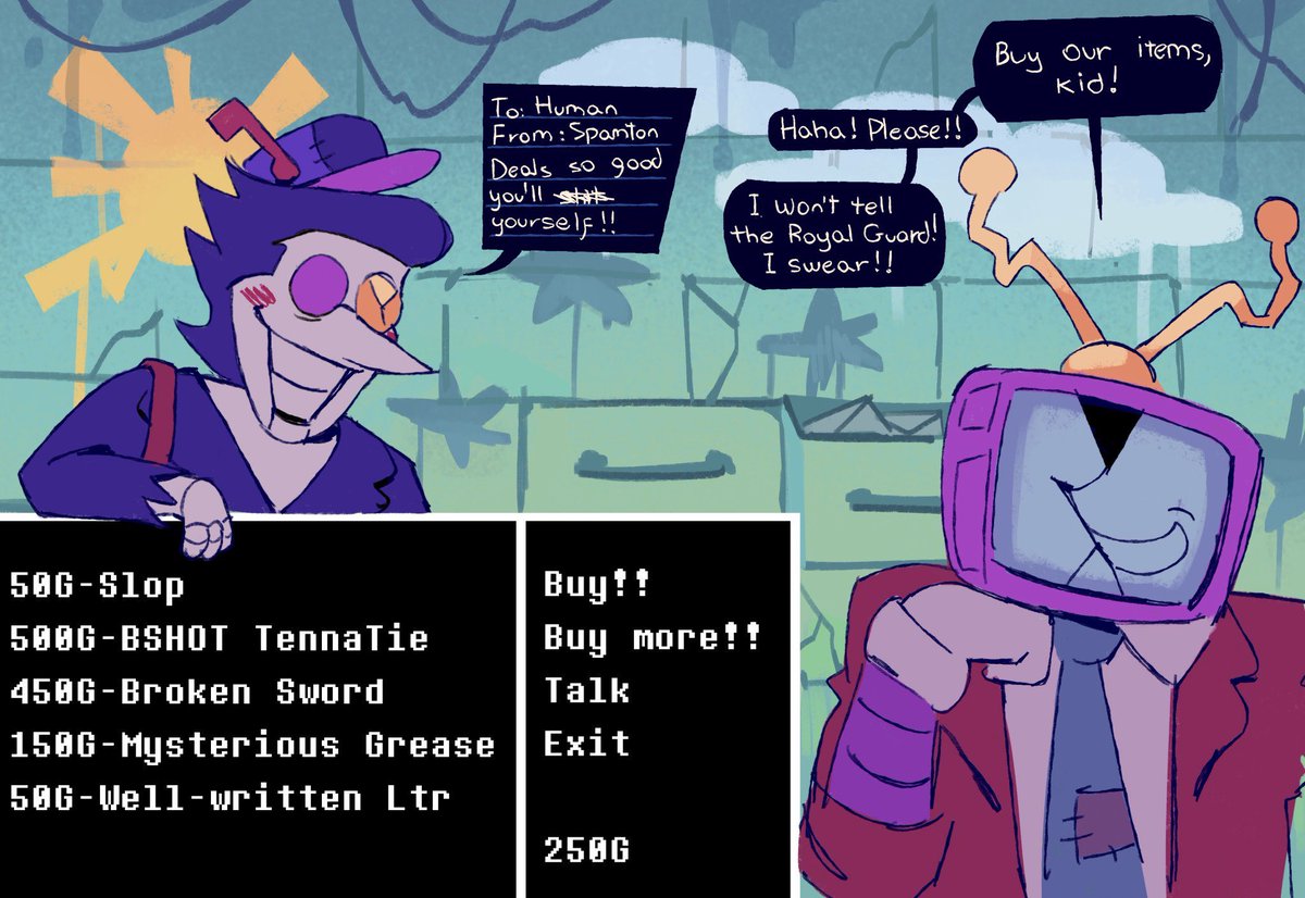 JUNKM4ILS's tweet image. —— 𝐖𝐄𝐋𝐂𝐎𝐌𝐄 𝐓𝐎 𝐓𝐇𝐄 〚𝐁𝐢𝐠 𝐒𝐡𝐨𝐩〛.ᐟ

#UndertaleRP | #DTRP
#MVRP        |       #UTRP