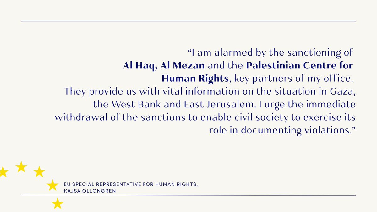 My reaction to the sanctions issued by the US Government against three prominent human rights organizations in relation to their support to the International Criminal Court: