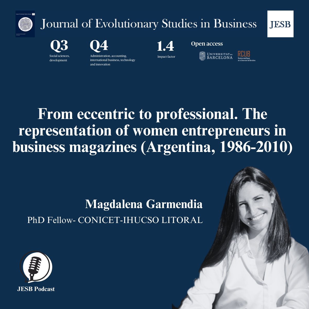 Journal of Evolutionary Studies in Business tweet media
