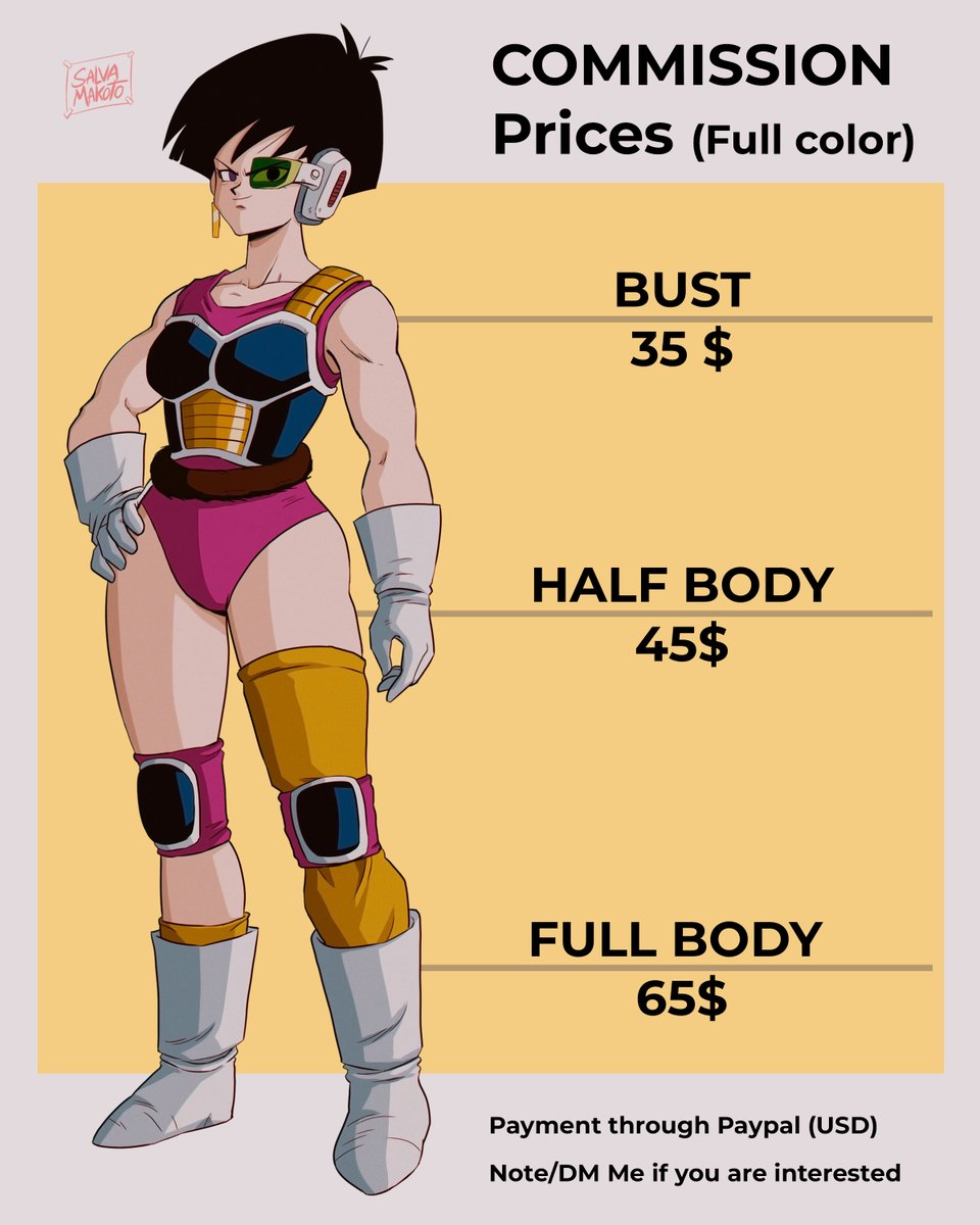 COMMISSIONS ARE OPEN ⭐️🐉

#commissionsopen #DragonBall