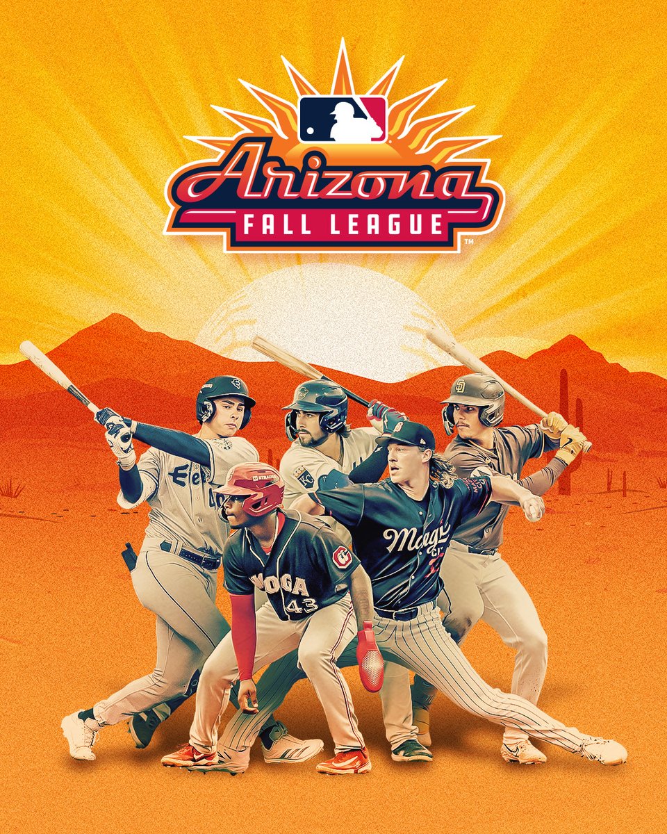 MLBPipeline's tweet image. The Arizona Fall League begins October 6th!

Here are the rosters: atmlb.com/46cfFU2