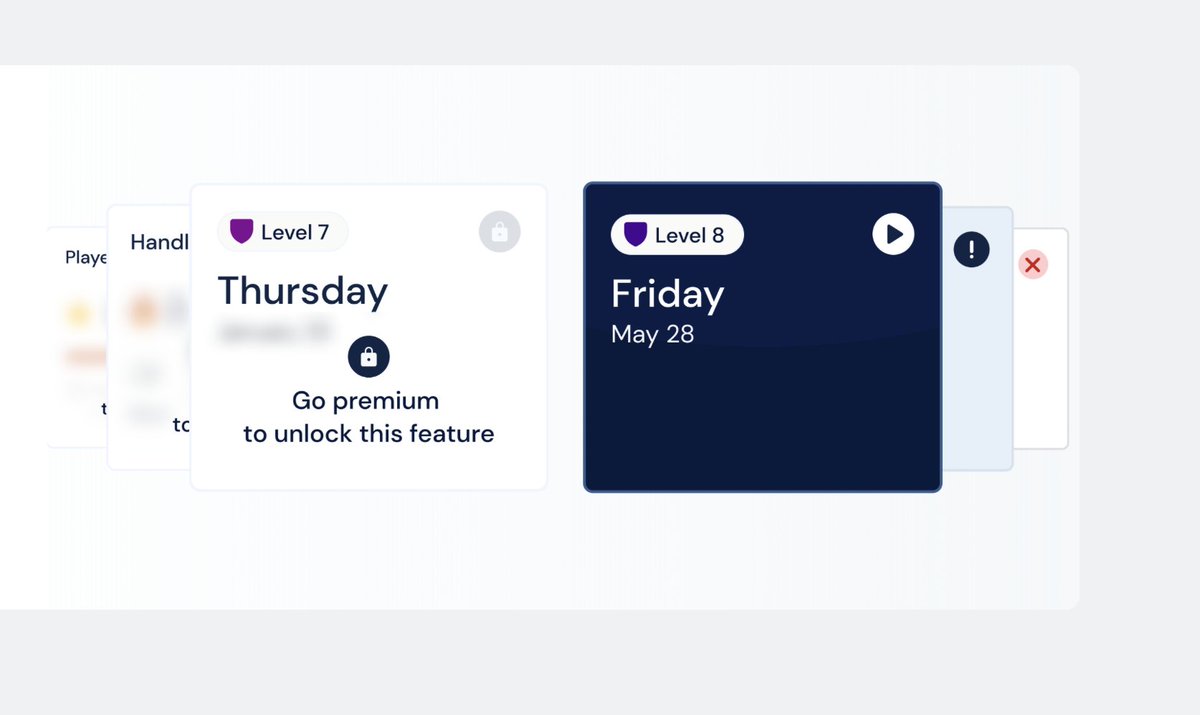 Handle128's tweet image. Go premium and enjoy all the benefits ⬇️

⭐️ Track your rating progress
🔥 Get a perfect streak
✅ Catch up on missed games
👏 Access to free tutorials

Learn more bit.ly/4atQhuK 
 
#Bridge #OnlineGame #OnlineGaming #CardGame #CardGames #Gamer