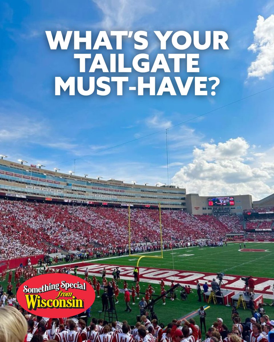 What’s your favorite way to tailgate? 🏈🔥 From dips to sausages, snacks to desserts — Something Special from Wisconsin has you covered with all the gameday must-haves.