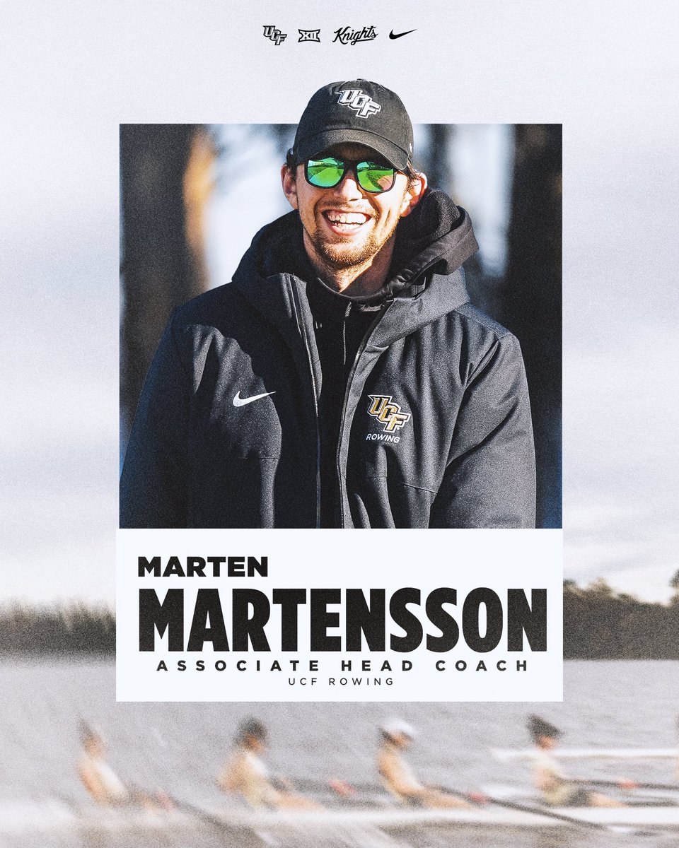 UCF Rowing (@ucf_rowing) on Twitter photo Moving 🆙
Marten Martensson has been promoted to Associate Head Coach! 🫡
🗞️ ucfknights.com/MartenssonProm… Moving 🆙
Marten Martensson has been promoted to Associate Head Coach! 🫡
🗞️ ucfknights.com/MartenssonProm…