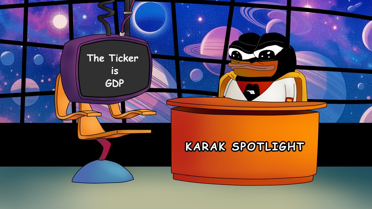 The traditional market era is coming to an end. Karak Engine is ready to bring any tickers, whether Web2 or Web3 shitcoins. 

Can't imagine how comfy I am watching my digital nation states 

g(dp)m