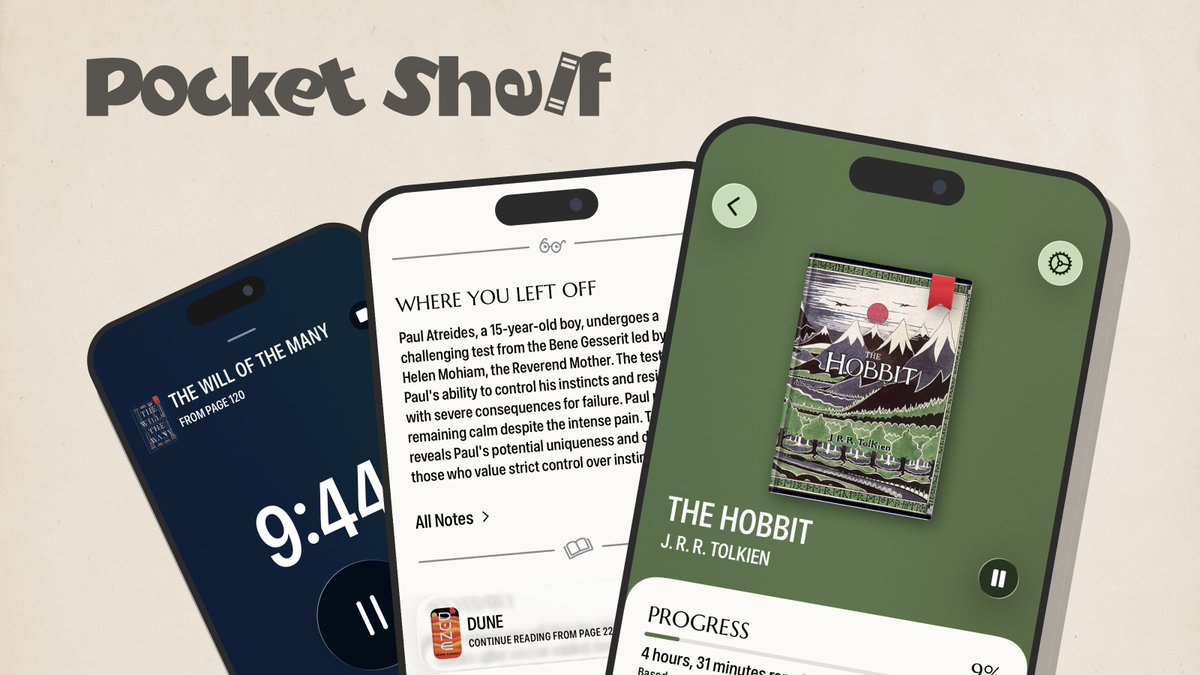 Any press people here that want to try out  <a href="/FrankSolleveld/">Frank Solleveld</a> and my new app, <a href="/PocketShelfApp/">PocketShelf</a>, before its release on the 15th of September? 

It's designed for Liquid Glass &amp; has a nice feature with Apples new local AI Models!

DMs are open!
#shipaton #buildinpublic