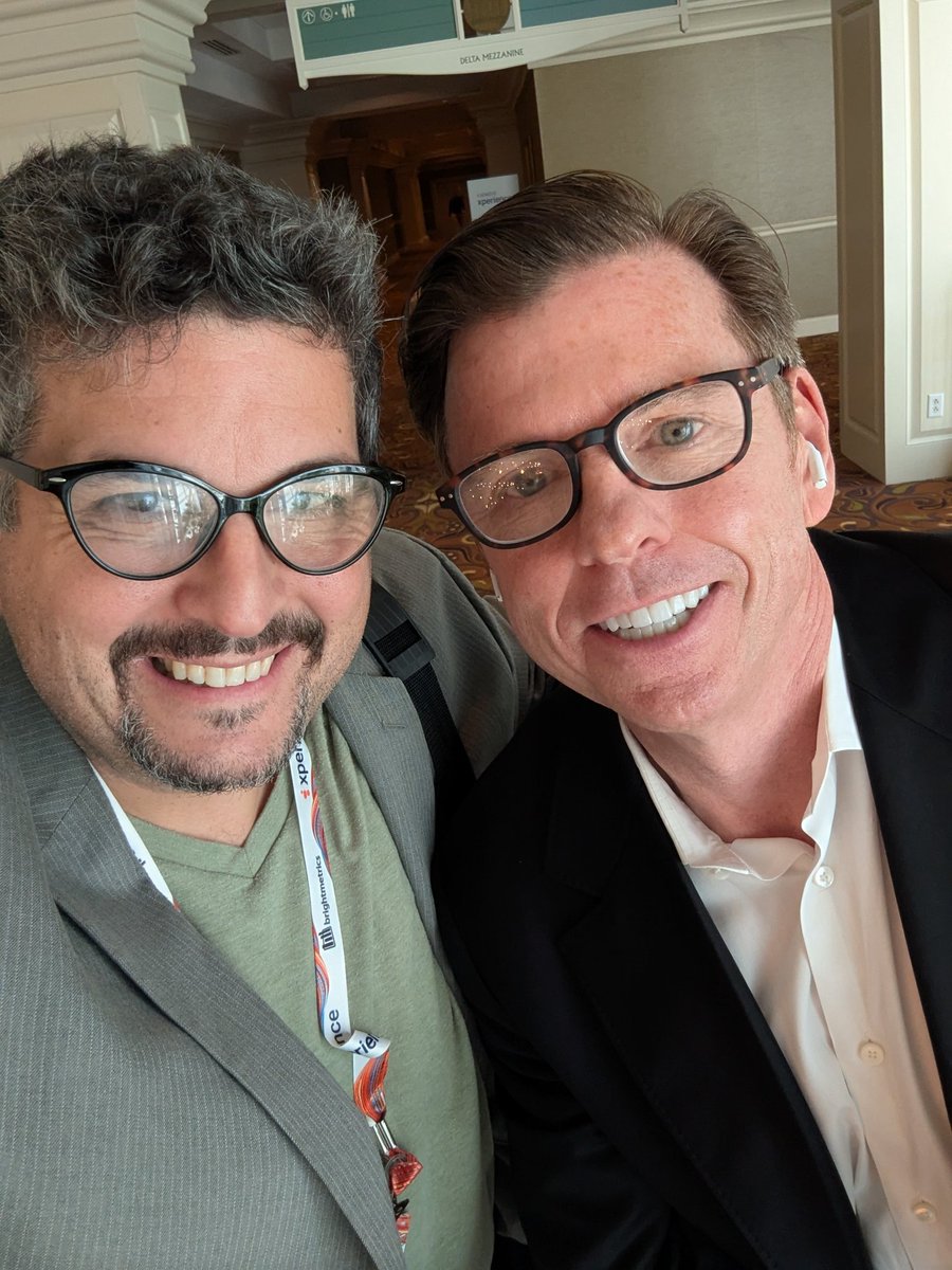 Who unknowingly interrupted a phone chat by <a href="/Genesys/">Genesys</a> CEO Tony Bates for an #Xperience25 selfie high up in the <a href="/GaylordOpryland/">Gaylord Opryland Resort</a> Nashville skies? Tony in a Q&amp;A was very real about contact center agent attrition. We need to empower and actually take care of these agents, he said.