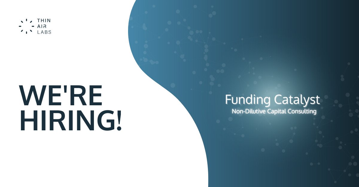 👉 Love supporting founders?
👉 Are you a grant writing wizard?
👉 Passionate about creating impact in the 🌎 ?
We'd like to hear from you ⬇️
hubs.li/Q03HMV-P0

#yycjobs #hiring #yyctech
