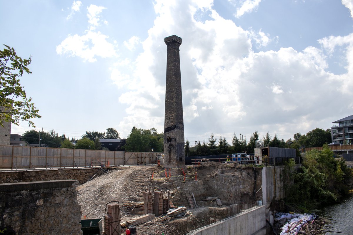 Pearle Hospitality has begun restoration of the Walser building, the final piece in its eight-building heritage revitalization as part of the Elora Mill redevelopment. ow.ly/pba250WUJuY