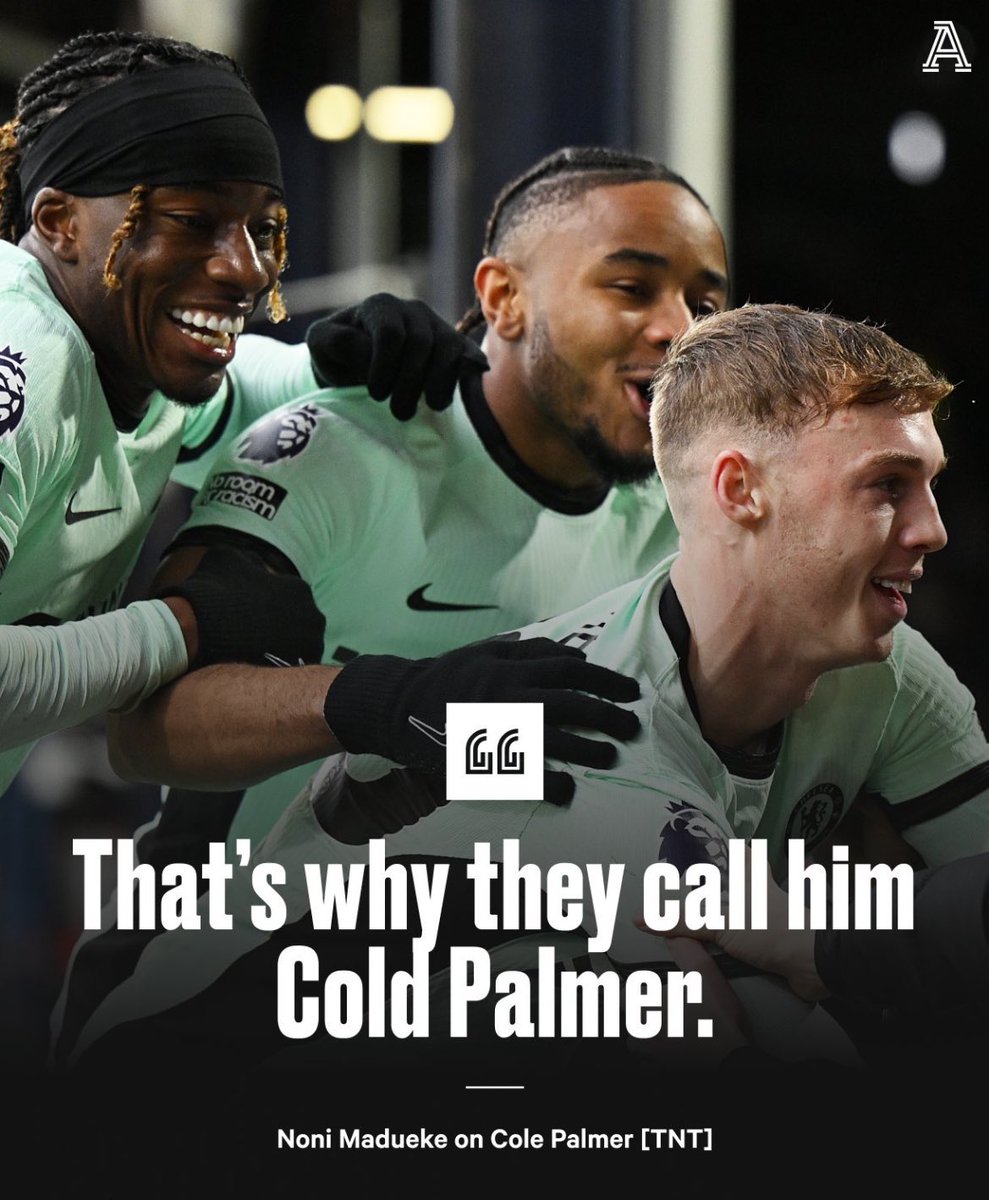 Was asked the other day of my best memory of Noni Madueke at Chelsea, and it was this when he made this comment about Cole Palmer.