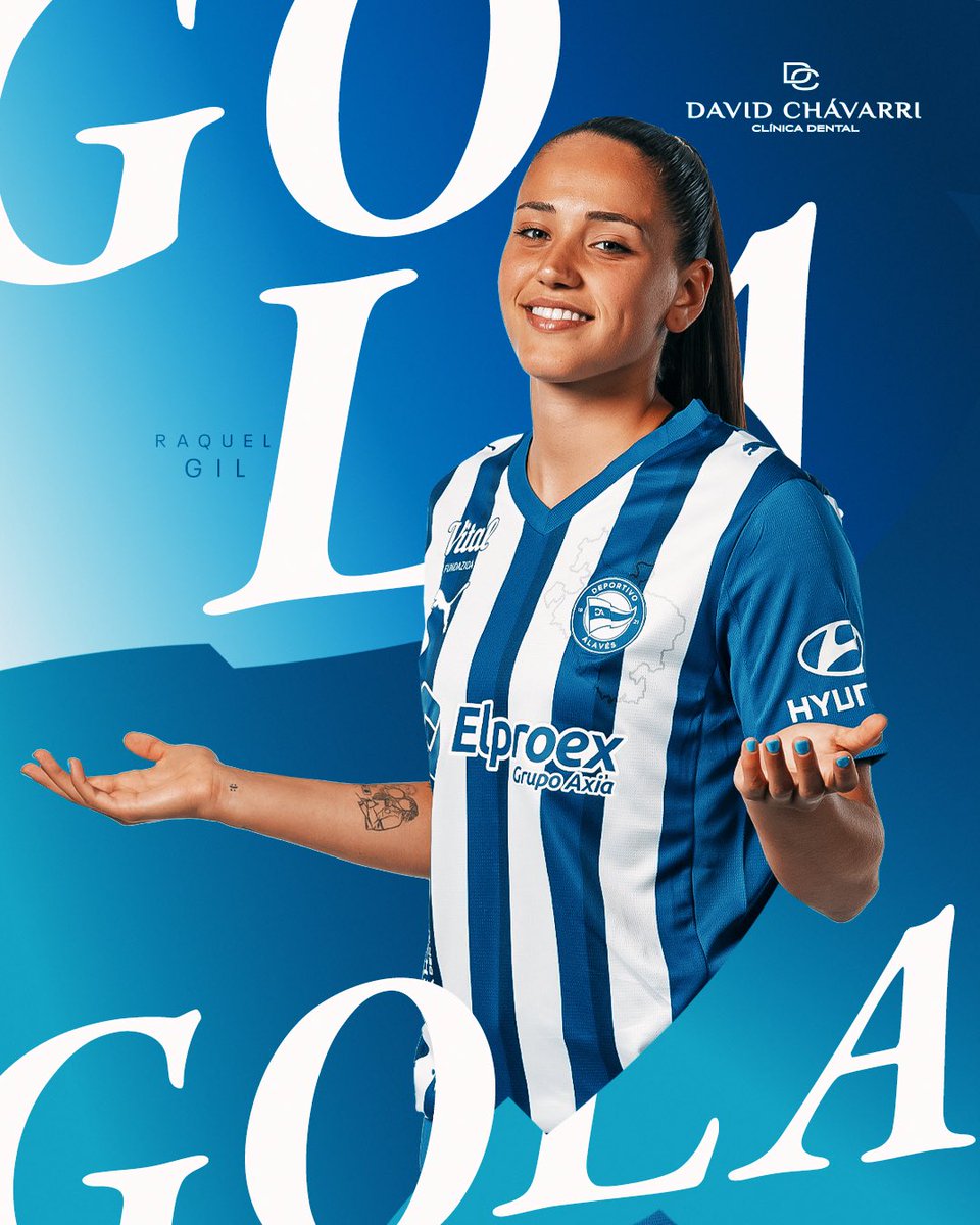 45' + ⏱️ | 0-3 | ¡GOOOOOOOOOL!

¡GOOOOOOOOOL!
¡GOOOOOOOOOL!
¡GOOOOOOOOOL!
¡GOOOOOOOOOL!

⚽️ ¡¡HAT-TRICK DE RAQUEEEEEL!! 🤷🏻‍♀️

#BizkerreAlavés
#CopaDeLaReina 🏆
#GoazenGloriosas ⚪️🔵