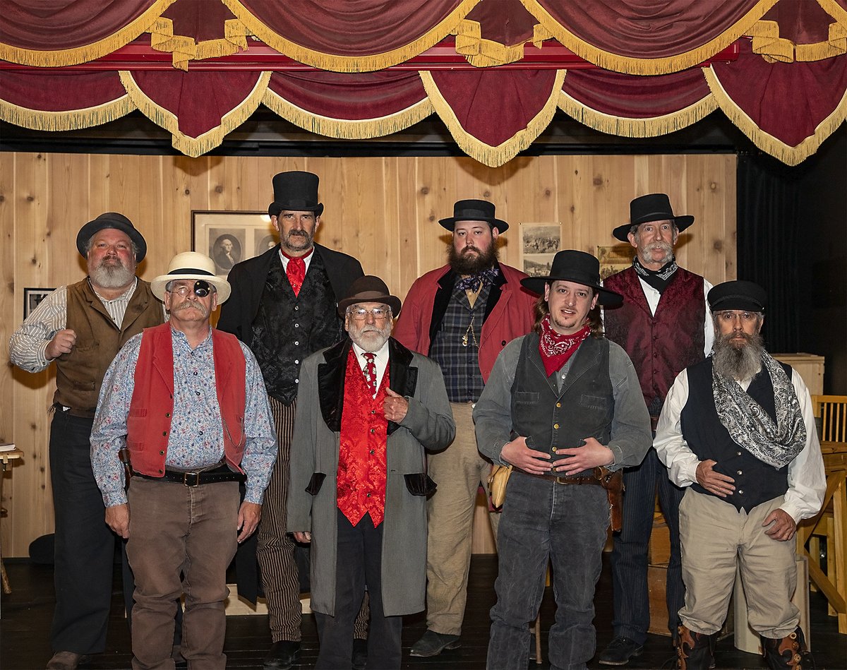 DeadwoodAlive's tweet photo. It's your last week to catch the Trial of Jack McCall for the 2025 summer season. 8:00PM, located at the Eagle Bar, 610 Main Street, Monday - Saturday this week. Visit https://t.co/5nKvnXScEh for information on tickets and the upcoming fall schedule starting Friday, September 26. https://t.co/jBCCoBWE4v