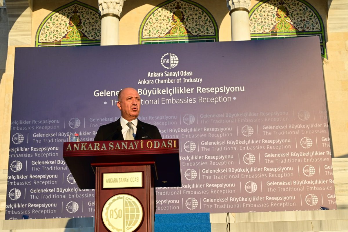 Ostim OSB (@ostimosb) on Twitter photo ASO Geleneksel Büyükelçiler Resepsiyonu Etnoğrafya Müzesi'nde Cumhurbaşkanı Yardımcısı Cevdet Yılmaz'ın katılımıyla gerçekleşti.
Resepsiyona, OSTİM Başkanı Orhan Aydın, OSTİM OSB Bölge Müdürü Adem Arıcı OSTİM Kümelenmelerinin yöneticileri katıldı. <a href="/ASOKurumsal/">Ankara Sanayi Odası</a> ASO Geleneksel Büyükelçiler Resepsiyonu Etnoğrafya Müzesi'nde Cumhurbaşkanı Yardımcısı Cevdet Yılmaz'ın katılımıyla gerçekleşti.
Resepsiyona, OSTİM Başkanı Orhan Aydın, OSTİM OSB Bölge Müdürü Adem Arıcı OSTİM Kümelenmelerinin yöneticileri katıldı. <a href="/ASOKurumsal/">Ankara Sanayi Odası</a>