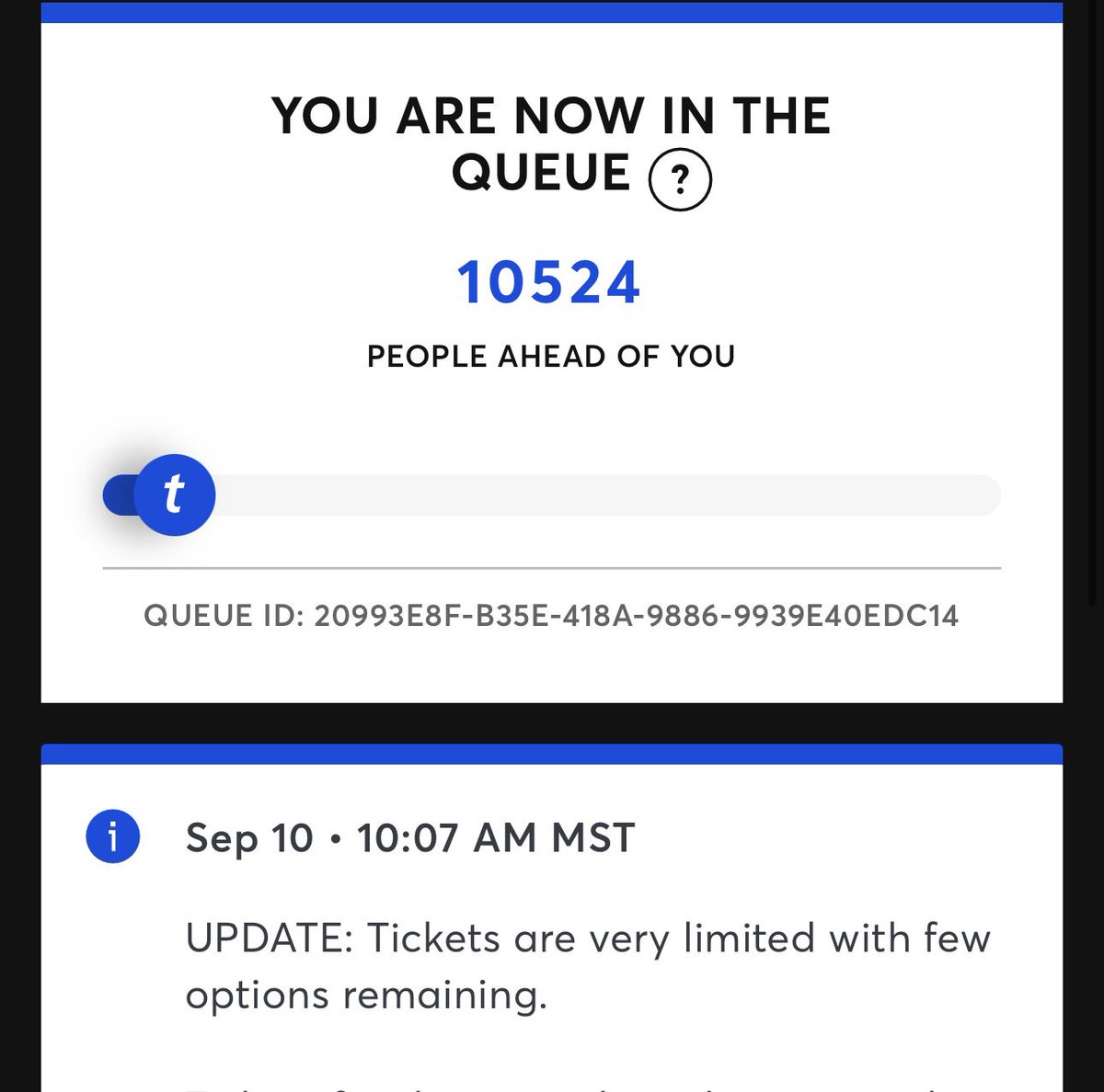 LET ME IN WTFFFF OMG WYM VERY FEW 💔💔💔😭😭😭
