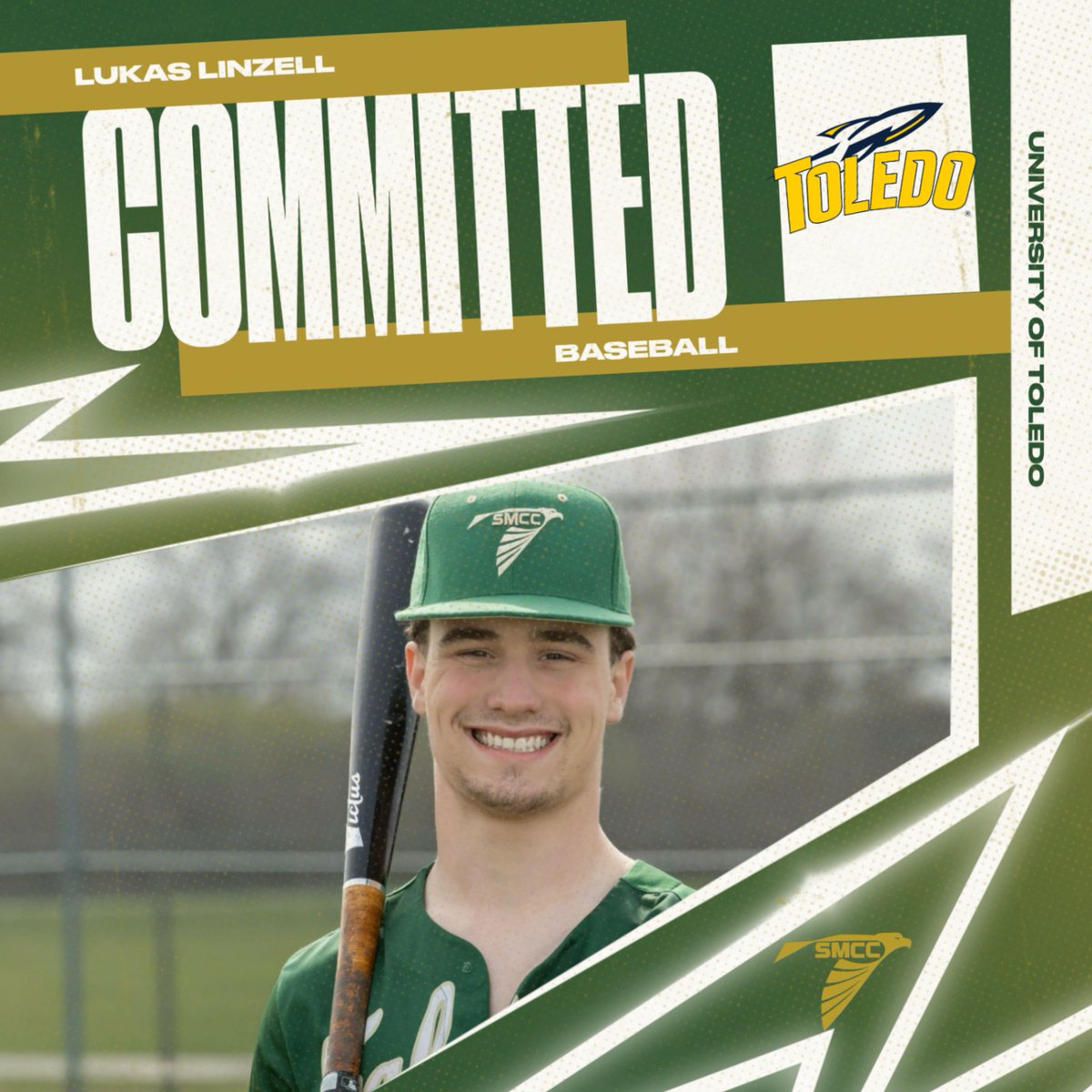 Congratulations to Lukas Linzell on his commitment to the University of Toledo for baseball! #GoFalcons
