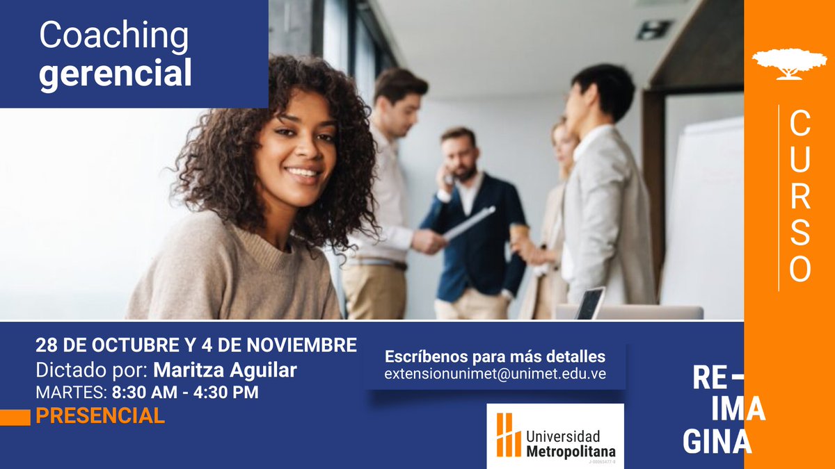 ¿Sabías que el coaching puede tener un gran impacto en tu gestión gerencial? 🧐 En nuestro curso aprenderás todo lo que necesitas saber para aplicarlo en tu empresa.
Inicia el #28Oct modalidad presencial
Conoce los detalles acá bit.ly/Coaching-geren…