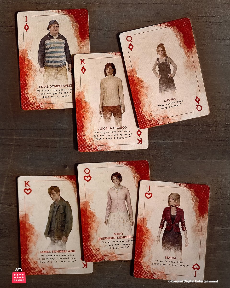 OKSGEAR's tweet image. Hearts in SILENT HILL are always broken 💔
Play at your own risk. 

Shop now 🔗 ow.ly/fpfw50WUJE7

#SilentHill  #OKSGEAR @Konami