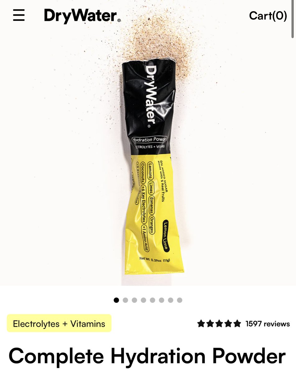 🚨 NEW #UGC OPPORTUNITY 🚨

Dry Water is a brand in the beverage space worth pitching 💧⚡

📩 Best way to reach them: Email
✨ Tip: Send your portfolio

Comment “EMAIL” &amp; Retweet, and I’ll send it to you over ✨

Make sure you’re following #ugccommunity #ugcopportunity