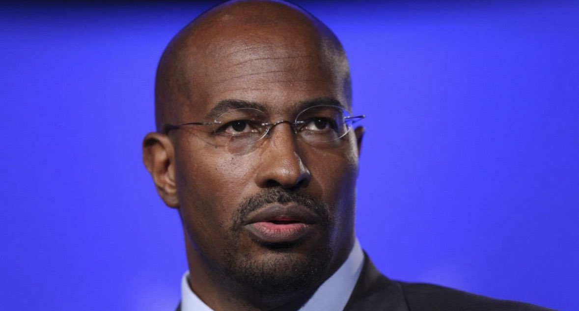 TrumpsHurricane's tweet image. Describe Van Jones in TWO words or less