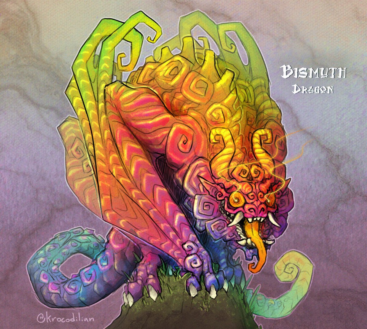 Bismuth Dragon 🌈