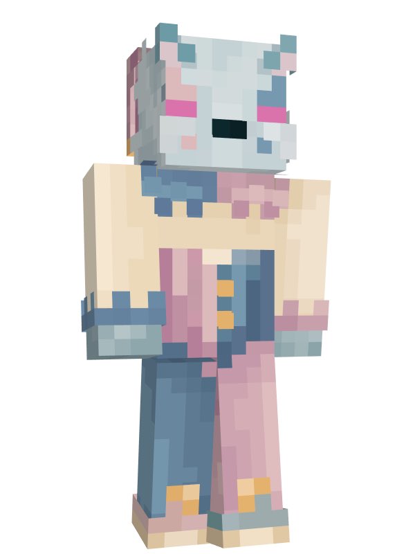 The current skin is giving 
🍭🎪🏳️‍⚧️