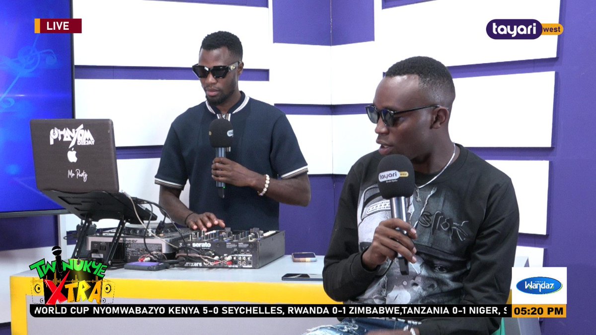 We own the evening with entertainment industry's stories Monday-Friday <a href="/TayariWestTV/">Tayari WEST TV</a>