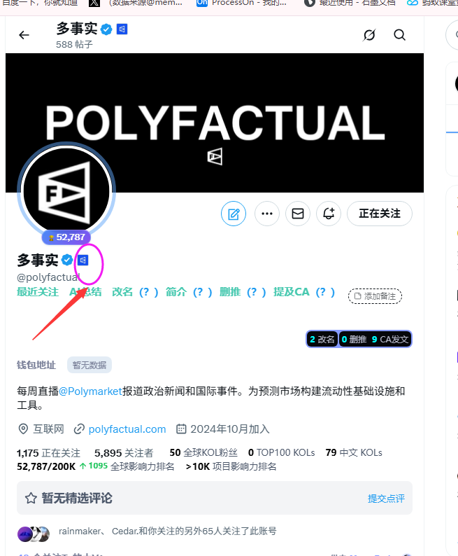 Crypto957_'s tweet photo. $POLYFACTS 晚上官推挂了polymarkt附属账号今天直接拉到17m多，还有预测毕竟现在预测市场在老外那边非常受欢迎目前属于龙一可以拿长期
FfixAeHevSKBZWoXPTbLk4U4X9piqvzGKvQaFo3cpump https://t.co/SsUqLpq1JS