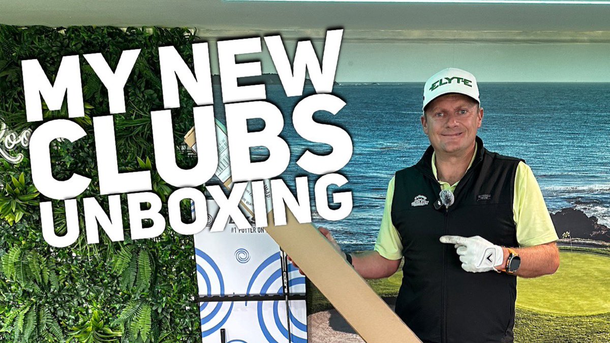 my new clubs arrived today 

UNBOXING the NEW Callaway Ai150 irons!
youtu.be/LJdMFYKmfLg