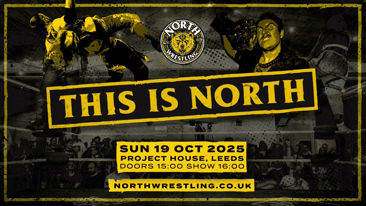 THIS IS NORTH ⬆️

We're coming back to LEEDS next month!

Sunday 19th October // Project House, Leeds

🎟️ TICKETS ON SALE 8PM TONIGHT 🎟️