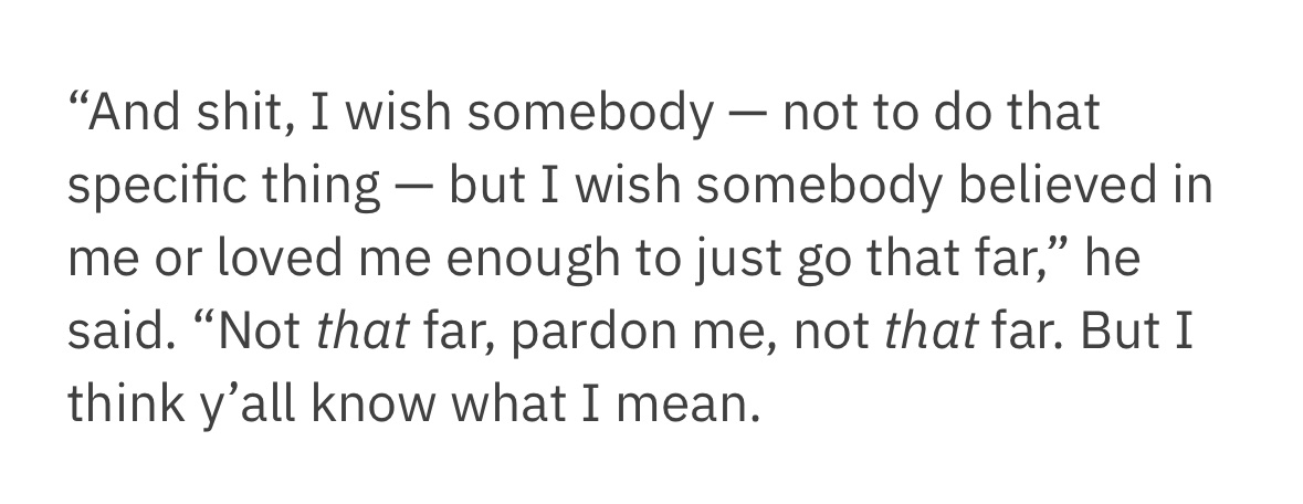__seab's tweet image. How are you an investigative journalist and don’t realize the way funnier thing was that two decades later in his apology he said he wished somebody loved him enough to do 9/11.