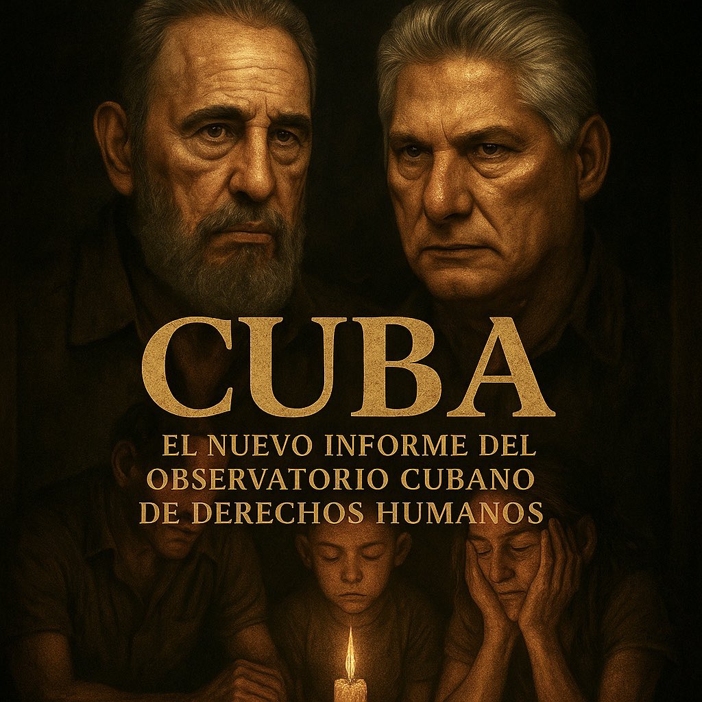 agusantonetti's tweet image. 🚨🇨🇺 Esta mañana se publicó el informe anual del Observatorio Cubano de Derechos Humanos.

Los datos son aterradores. El régimen cubano está intentando OCULTAR EL INFORME de todas las redes sociales.

Esta es la realidad de Cuba que no quieren que sepas. Te lo cuento.

[HILO] 🧵