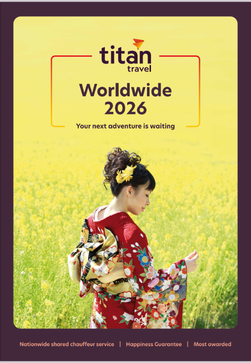 Titan Travel  has released its Worldwide brochure for 2026, featuring over 120 hassle-free fully escorted tours around the globe, as well as details of the award-winning extras included as standard in every tour. <a href="/titantraveluk/">Titan Travel</a>  <a href="/TitanTravelPR/">TitanTravelPR</a>  titantravel.co.uk/brochure