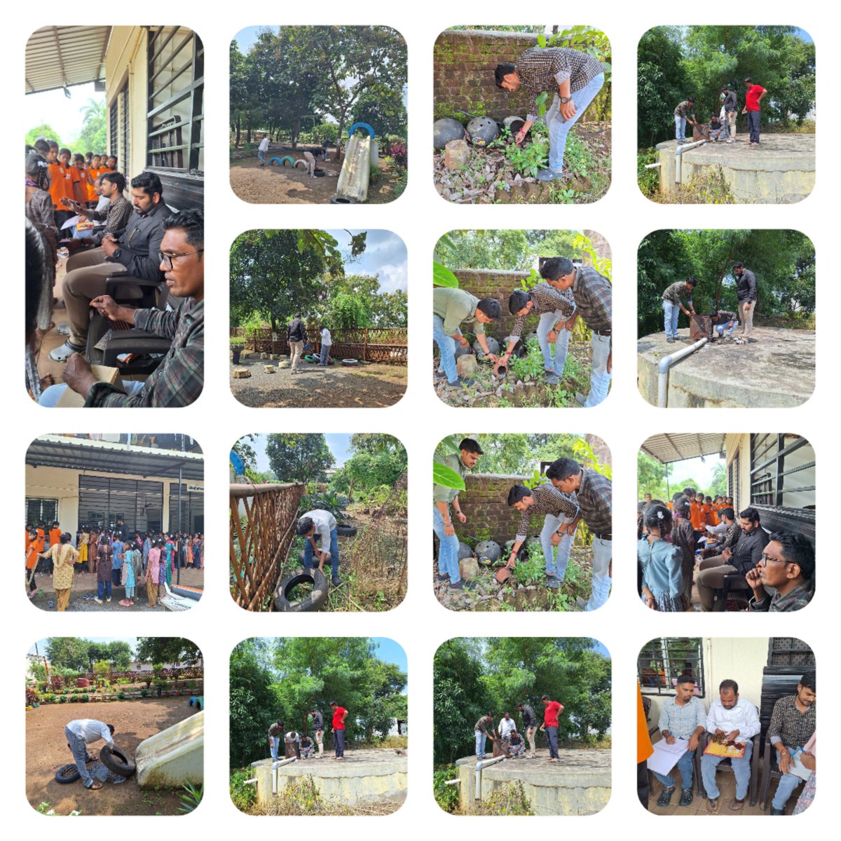 આજ રોજ આયુષ્માન આરોગ્ય મંદિર કાકડકૂઈ ના સેજાના ગામ કાકડકૂઈ ખાતે આવેલી માધવ વિદ્યાપીઠ ખાતે રહેતા બીમાર બાળકોને દવા આપવામાં આવી તેમજ પોરાનાશક કામગીરી કરવામાં આવી...