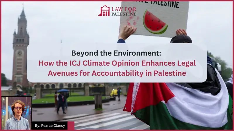 Law4Palestine's tweet image. 🌍 New Article | In this compelling piece, Pearce Clancy explores how the ICJ’s 2025 opinion -though centered on climate change- contains legal findings with far-reaching implications for international justice and third-state responsibility in the context of Gaza.
📌 Key themes…