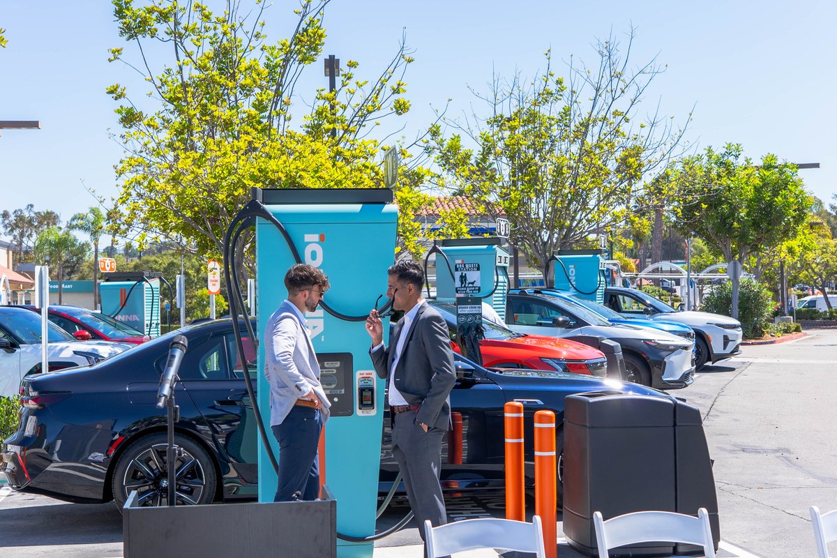 ⚡ Vista is LIVE...on World EV Day🌎! Our first California site is ready for you to recharge.

Yesterday, we broke out the big scissors (again) and invited some friends to celebrate.

<a href="/BMW/">BMW</a> <a href="/GM/">General Motors</a> <a href="/Honda/">Honda</a> <a href="/Hyundai/">Hyundai USA</a> <a href="/Kia/">Kia America</a> <a href="/MercedesBenz/">Mercedes-Benz</a> <a href="/Stellantis/">Stellantis</a> <a href="/Toyota/">Toyota USA</a>

#WorldEVDay #IONNA