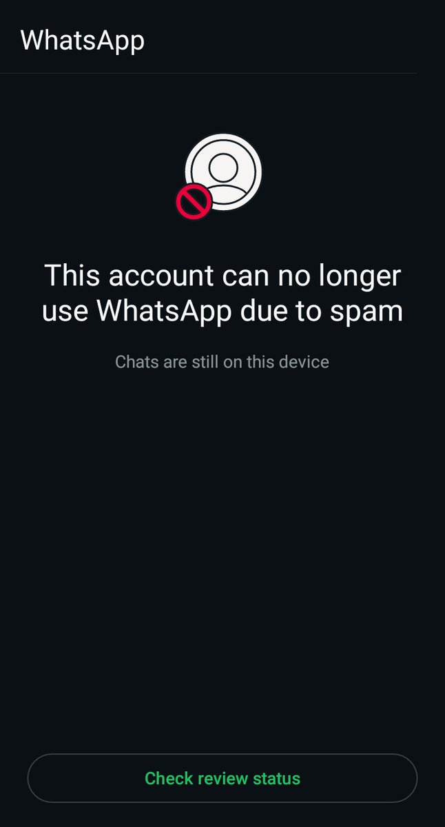 Does anyone else keep getting randomly banned by <a href="/WhatsApp/">WhatsApp</a>?
This is the third time in the last 48 hours.