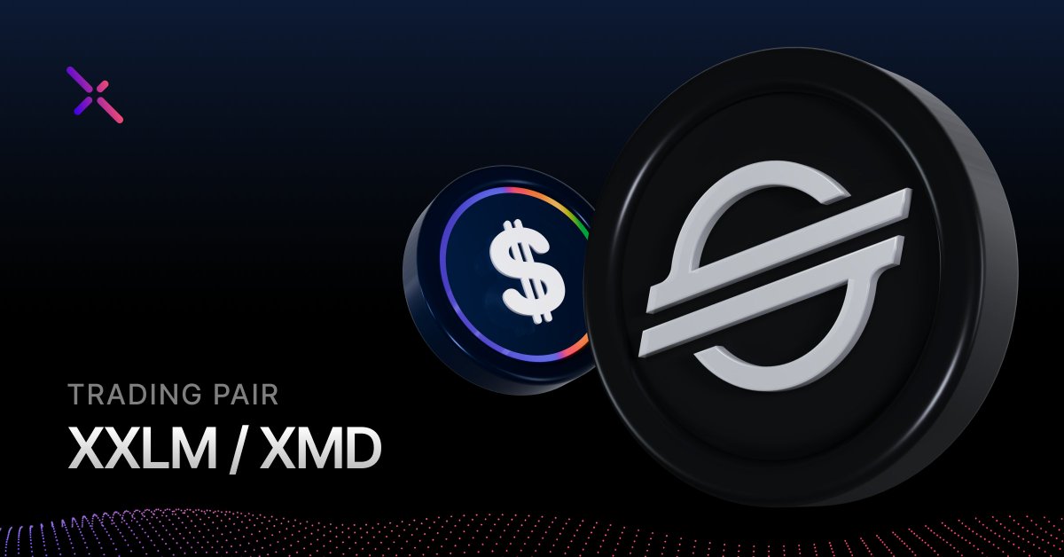 MetalXApp's tweet photo. NEW ASSET: Stellar $XLM is now available for trading on the DEX!

⛓️ https://t.co/S7VWo9rquV

Trade @StellarOrg XLM on-chain with zero gas fees, complete with limit orders, stop loss and take profit.