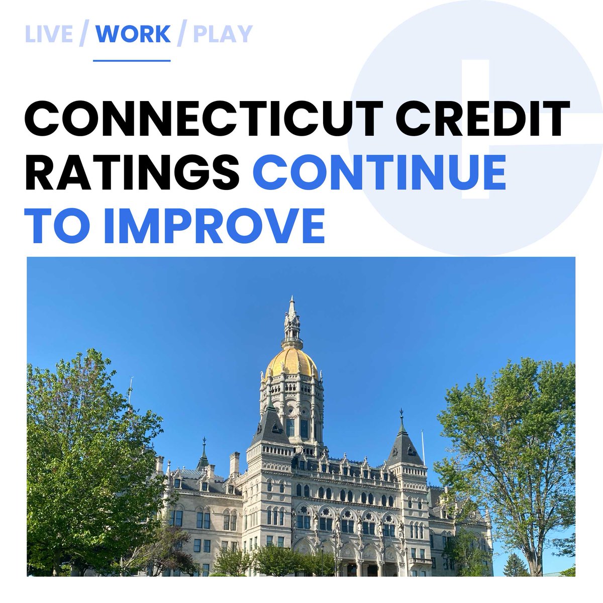 Connecticut - Make It Here (@ctdecd) on Twitter photo Connecticut just scored its 7th & 8th credit rating upgrades from Moodyâs & Fitch under <a href="/GovNedLamont/">Governor Ned Lamont</a>.
Translation: lower costs of borrowing, higher confidence, stronger economy.
From small biz to global giants, everyone wins when CTâs finances are this solid. Connecticut just scored its 7th & 8th credit rating upgrades from Moodyâs & Fitch under <a href="/GovNedLamont/">Governor Ned Lamont</a>.
Translation: lower costs of borrowing, higher confidence, stronger economy.
From small biz to global giants, everyone wins when CTâs finances are this solid.