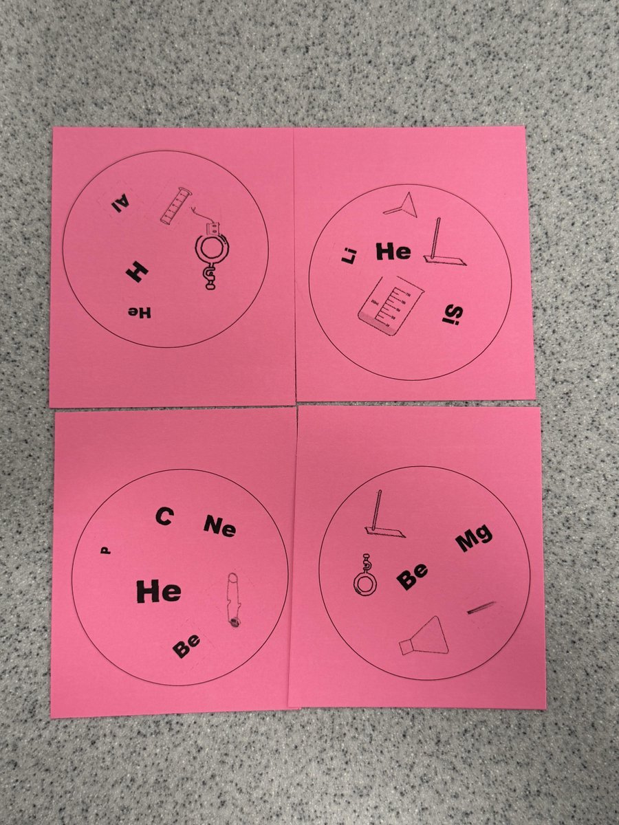 Using the fast-paced rules of Spot It, they’re mastering element names, symbols and chemistry lab equipment—one quick match at a time. Active learning meets classic gameplay for a fun, effective way to boost science skills. #IHSAcademics #ChemistryRuled #IHSTeachers