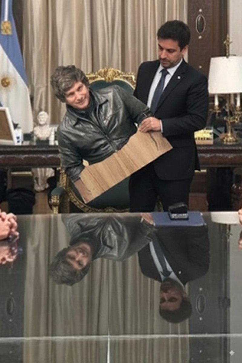 Todo cierra. El papudo falleció en Israel a manos de Irán y están usando el doble Arturo Puig. Todo super verosímil para este gobierno.