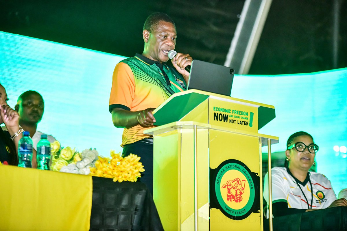 This afternoon, I delivered an opening address at the ANCYL 2nd National General Council (NGC) at Mittah Seperepere Convention Centre, Kimberley, Northern Cape.

During my address, I emphasised the significant role of the ANCYL in shaping the party's policy outlook and advancing