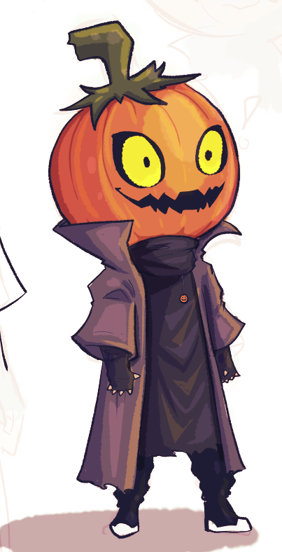 Made another character for my comic. 
She is a maniac, thank you for asking. 🎃