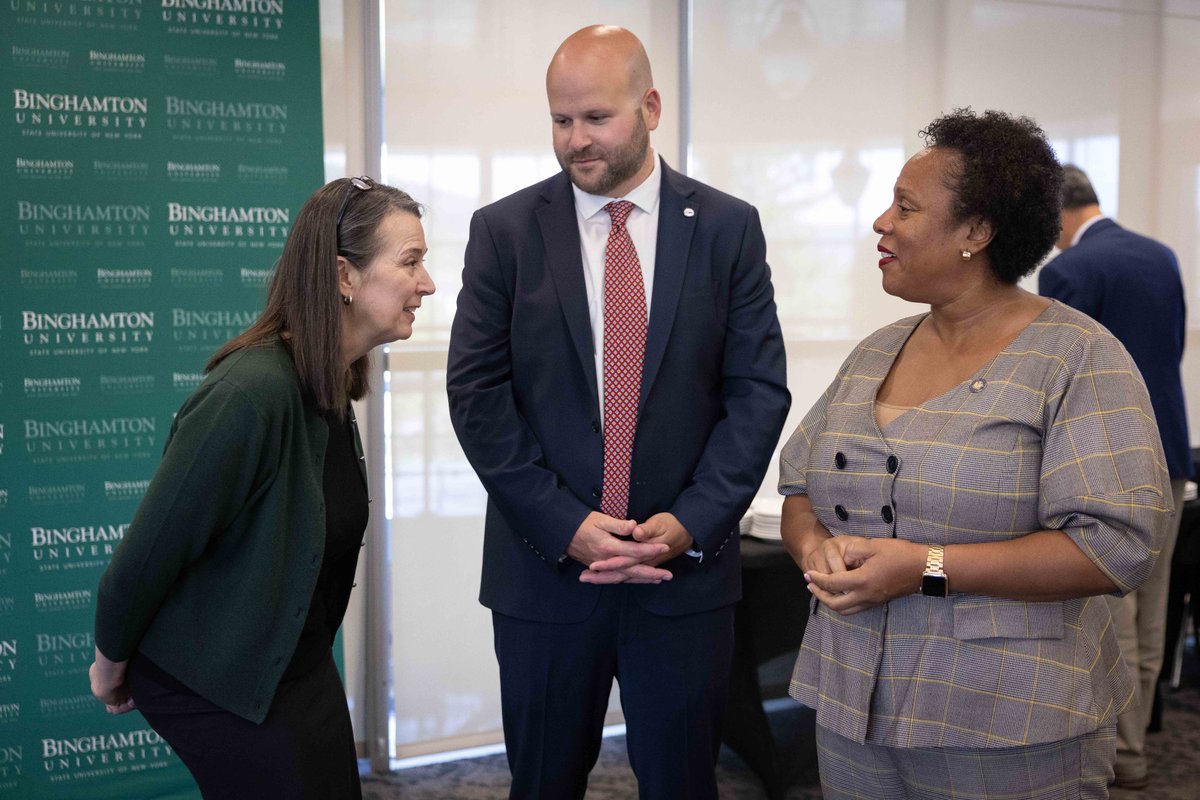 Touring the research facilities at <a href="/BinghamtonU/">Binghamton University</a> felt like getting a sneak peek at the future.

The work being done here—in critical domains like healthcare, energy, materials science, and electronic systems—is keeping New York State and the U.S. on the cutting edge of human