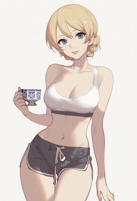 ガルパン ダージリン ドルフィンパンツのすがた 