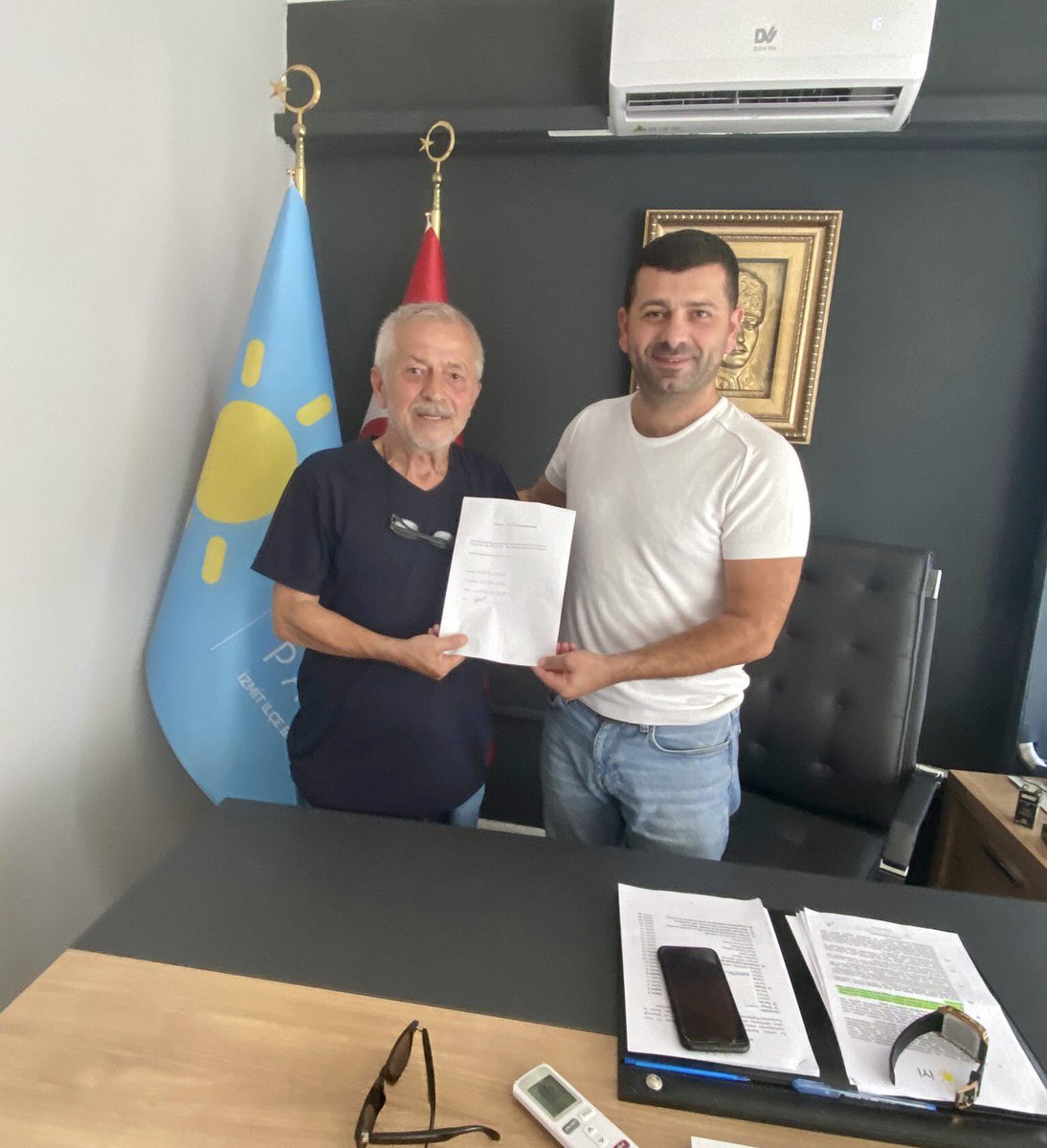 Delegelik başvurularımız yoğun ilgiyle sürüyor.
Bugün de çok sayıda müracaat oldu.

📌 Yarın son gün: 11 Eylül, saat 17.00.
İzmit, bu sürecin lokomotifi olmaya devam ediyor. 💙

#İYİParti #İzmit #KongreSüreci