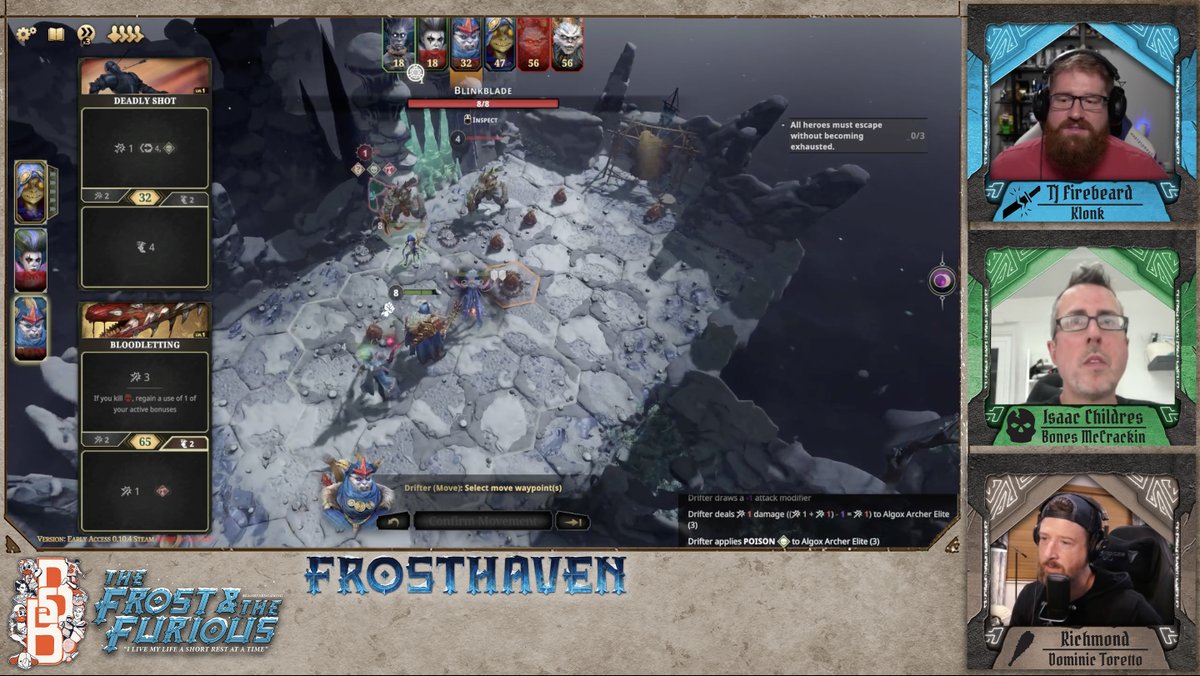 BramBeardGaming (@brambeardgaming) on Twitter photo TONIGHT | 9ish PM Eastern - We continue our <a href="/PlayFrosthaven/">Frosthaven</a> campaign with designer <a href="/IsaacChildres/">Isaac Childres</a>. The Frost & Furious boys battle in an icy scenario... will we be victorious? Find out tonight! ... FAMILY!
twitch.tv/brambeardgaming
(<a href="/ArcGames/">Arc Games</a> | <a href="/Cephalofair/">Cephalofair Games</a>) TONIGHT | 9ish PM Eastern - We continue our <a href="/PlayFrosthaven/">Frosthaven</a> campaign with designer <a href="/IsaacChildres/">Isaac Childres</a>. The Frost & Furious boys battle in an icy scenario... will we be victorious? Find out tonight! ... FAMILY!
twitch.tv/brambeardgaming
(<a href="/ArcGames/">Arc Games</a> | <a href="/Cephalofair/">Cephalofair Games</a>)