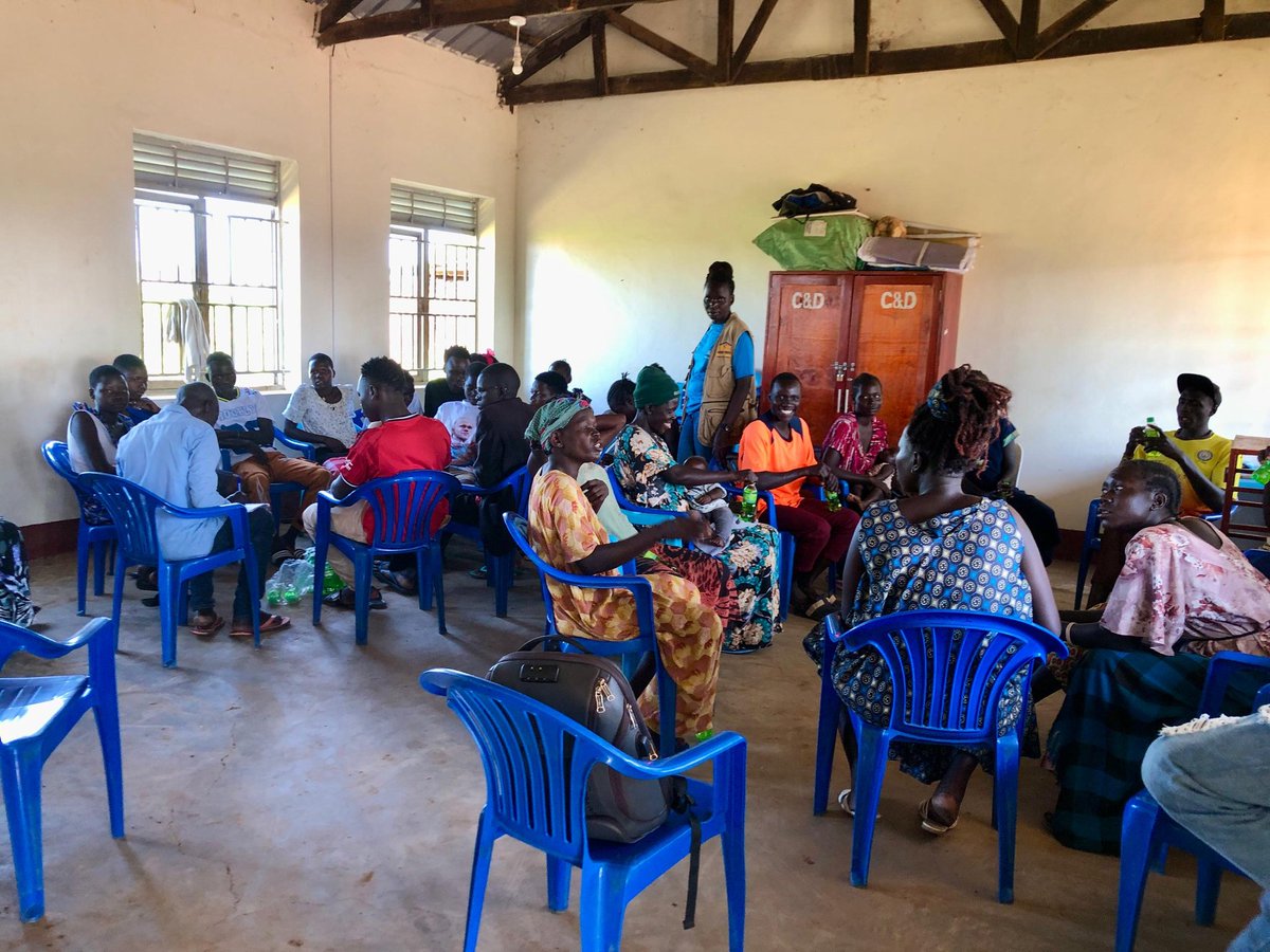 As an initiative aimed at fostering peace , open and inclusive dialogue, in Olua 1 and II refugee settlements and neighboring community of Gonyila, we managed to form 5 Peace makers groups (150 youth)Olua 1 formed 2 groups   Gonyila 1 group and Olua II formed 2 groups .