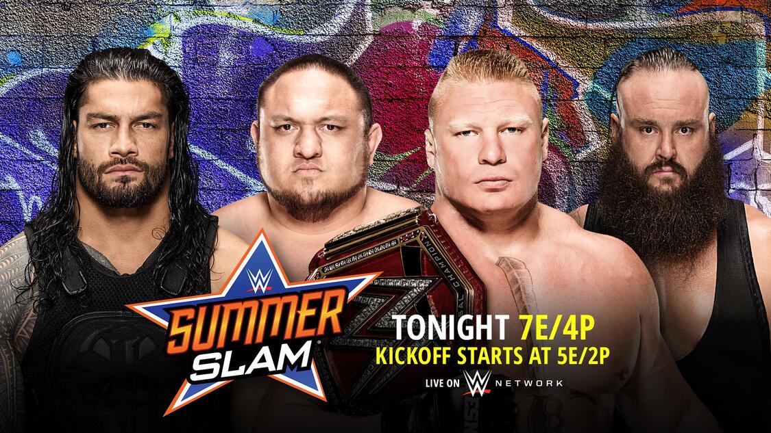 Aminwrestler's tweet image. برون سترومان قدم في هذا النزال أداء عظيم جدا 
#summerslam