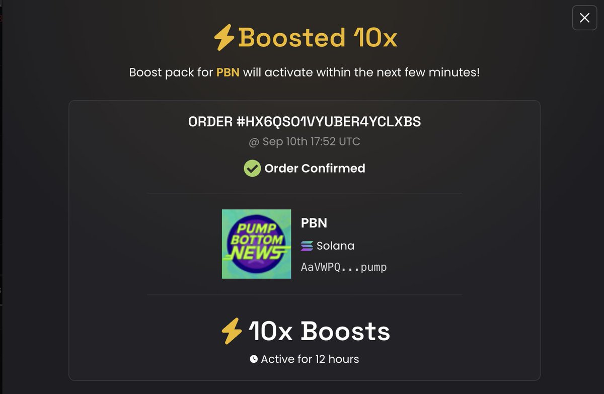 pumpbottomnews's tweet photo. BREAKING BOOSTS FOR BREAKING NEWS ⚡️$PBN https://t.co/gM8RHCNRG4